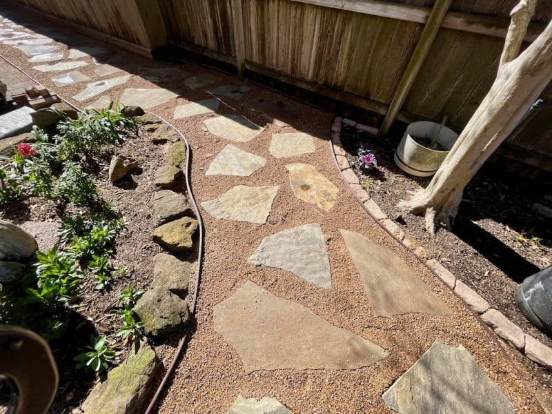 Patio Flagstone Pavers MultiBrown Houston TX 77099