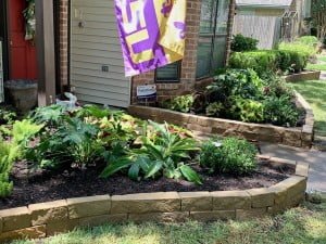 Landscape Edging Garden Chopped Stone Sandstone Tan - Houston, TX 77077