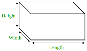 Volume Length Width Depth Houston TX