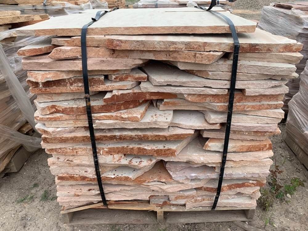 Flagstone Pavers Grey Flagstone Patio Walkway Houston, TX 77099