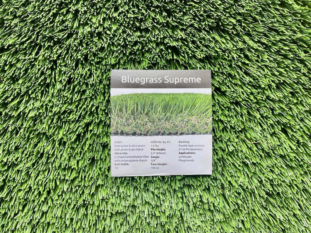 Houston Artificial Grass Bluegrass Supreme
