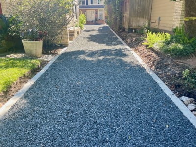 Driveway Installation - Permeable Paver Gravel - Houston, TX 77056