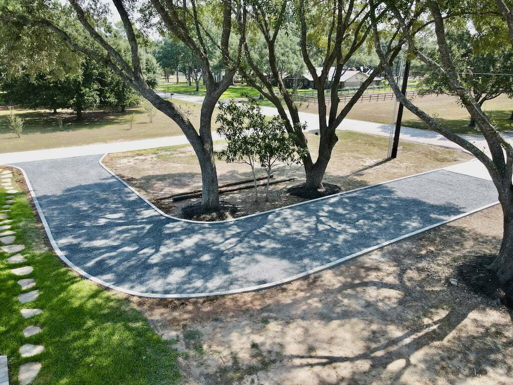 Black Star Gravel Driveway Installation