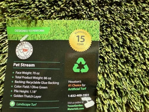 Pet-Friendly Artificial Grass - Houston, TX 77099