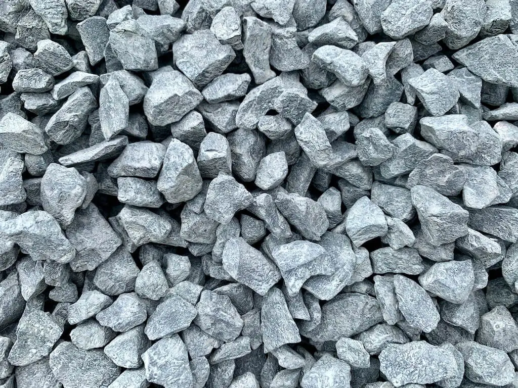 Black Star gravel 5/8 inch bulk landscape rock for sale in Houston Texas